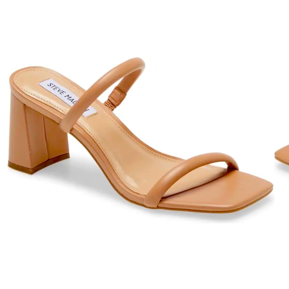 Steve Madden Lilah Tan Sandals 8.5